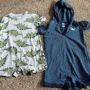 Like new boys summer onesie